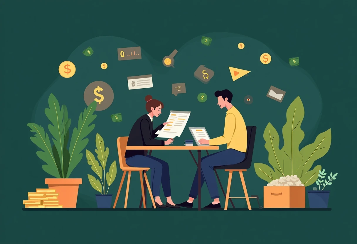 Reviewing loan options