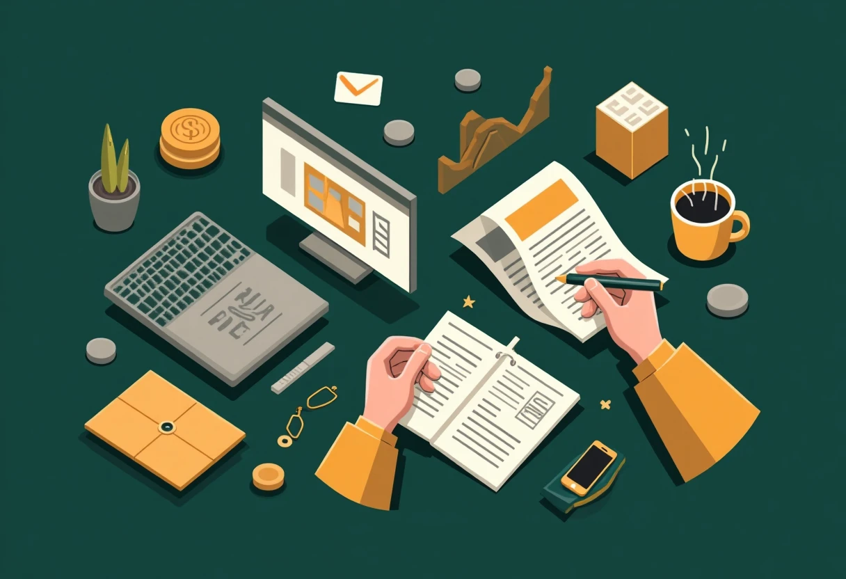 Examiner des documents financiers